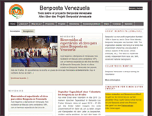 Tablet Screenshot of benposta-venezuela.org